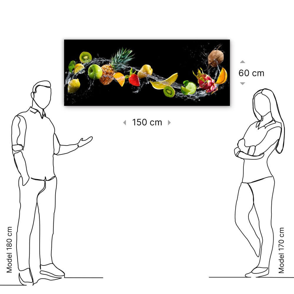 Sfondi Per Acquario Juwel - 3 Poster 150x60 Cm Lato A/B Nero E Bianco - Foto 7