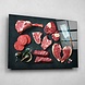 Verscheidenheid aan rauwe stukken vlees | 90 x 60 cm Verscheidenheid aan rauwe stukken vlees | 90 x 60 cm