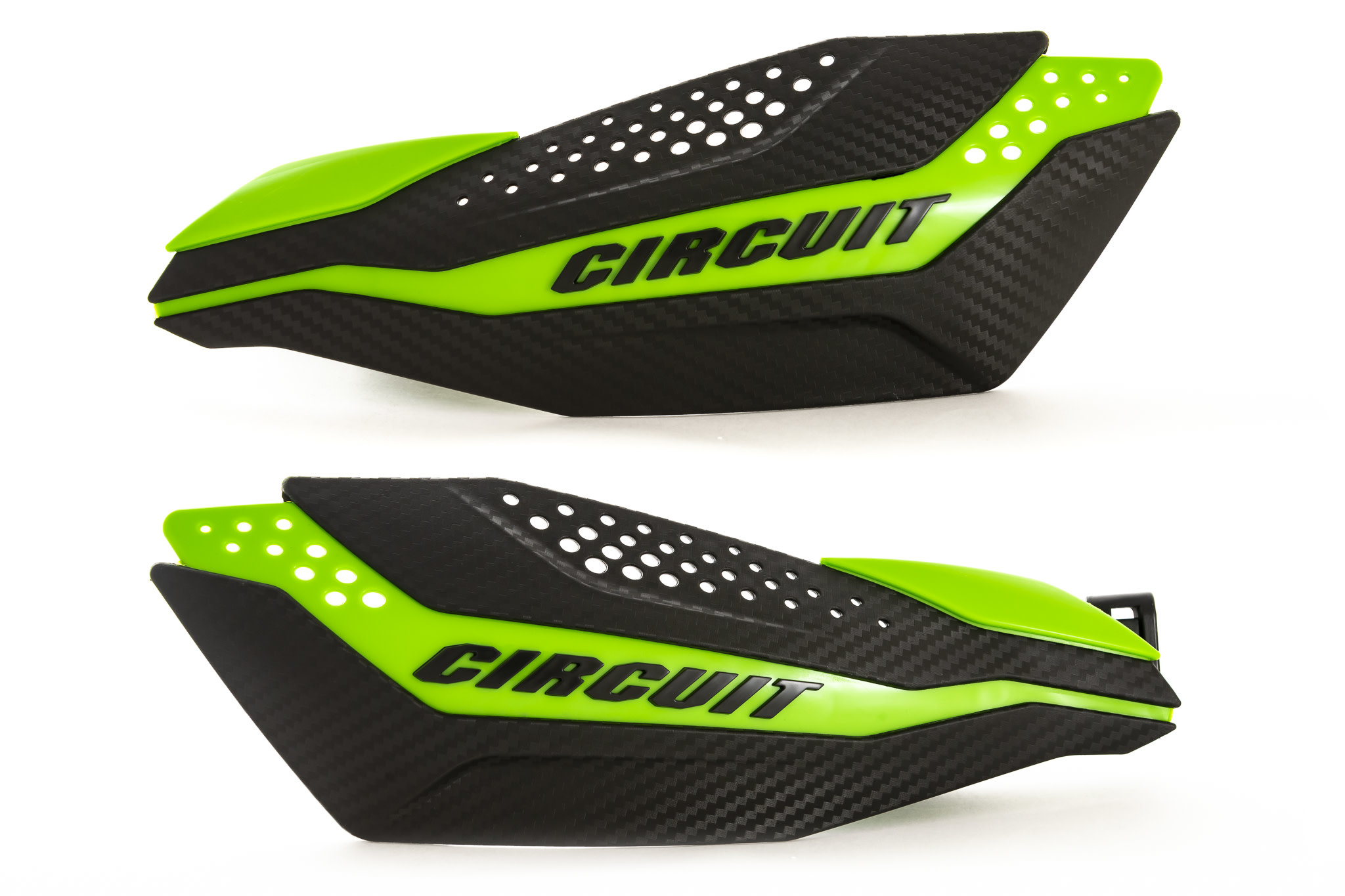 Circuit Circuit Handguards DAKAR Carbon/Green Circuit Equipment Benelux