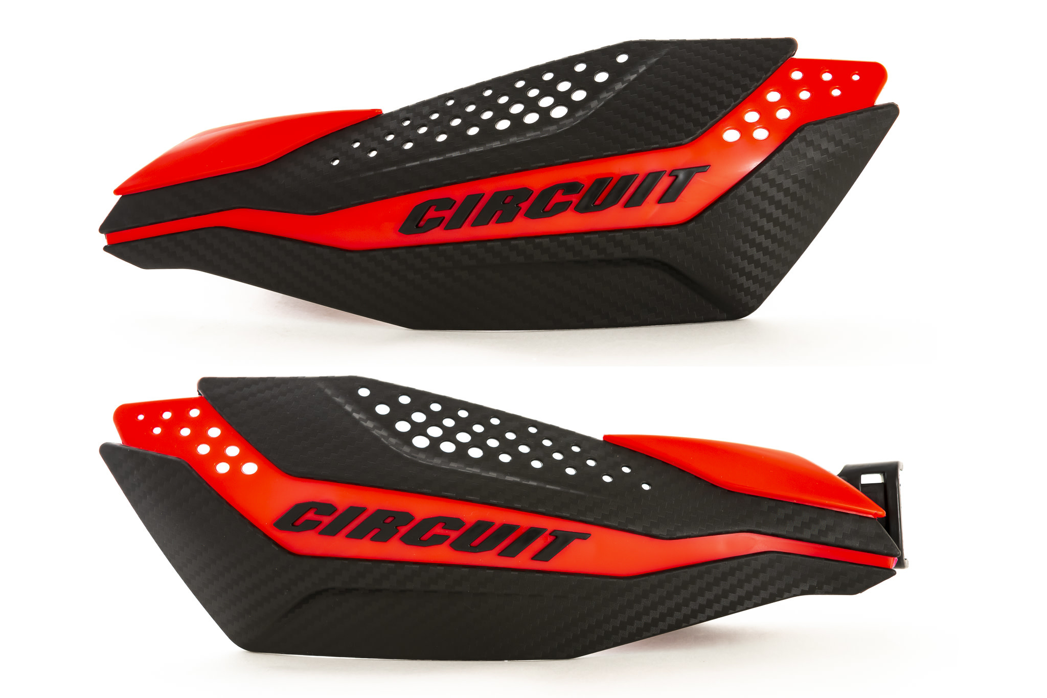 Circuit Circuit Handguards DAKAR Carbon/Red Circuit Equipment Benelux