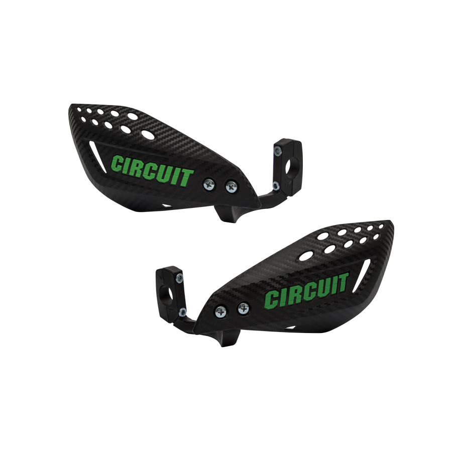 Circuit Handguards VECTOR Carbon/Green Circuit Equipment Benelux