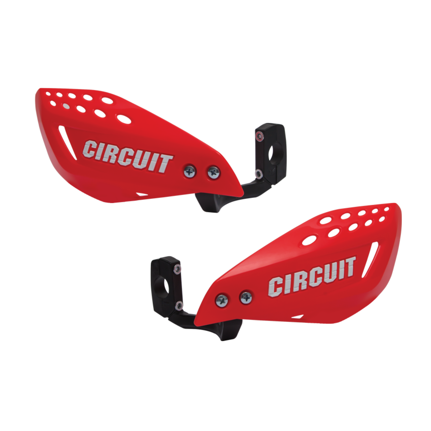Circuit Handguards VECTOR Red Fluo/White