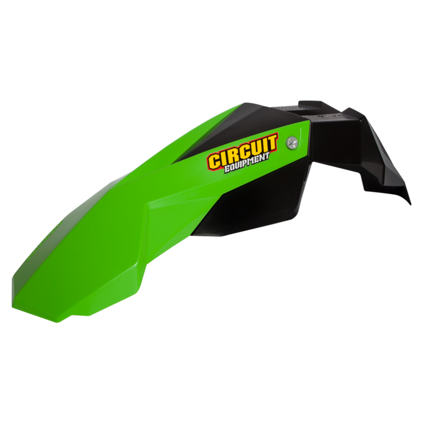 Circuit Front Fender STEALTH Black/Green