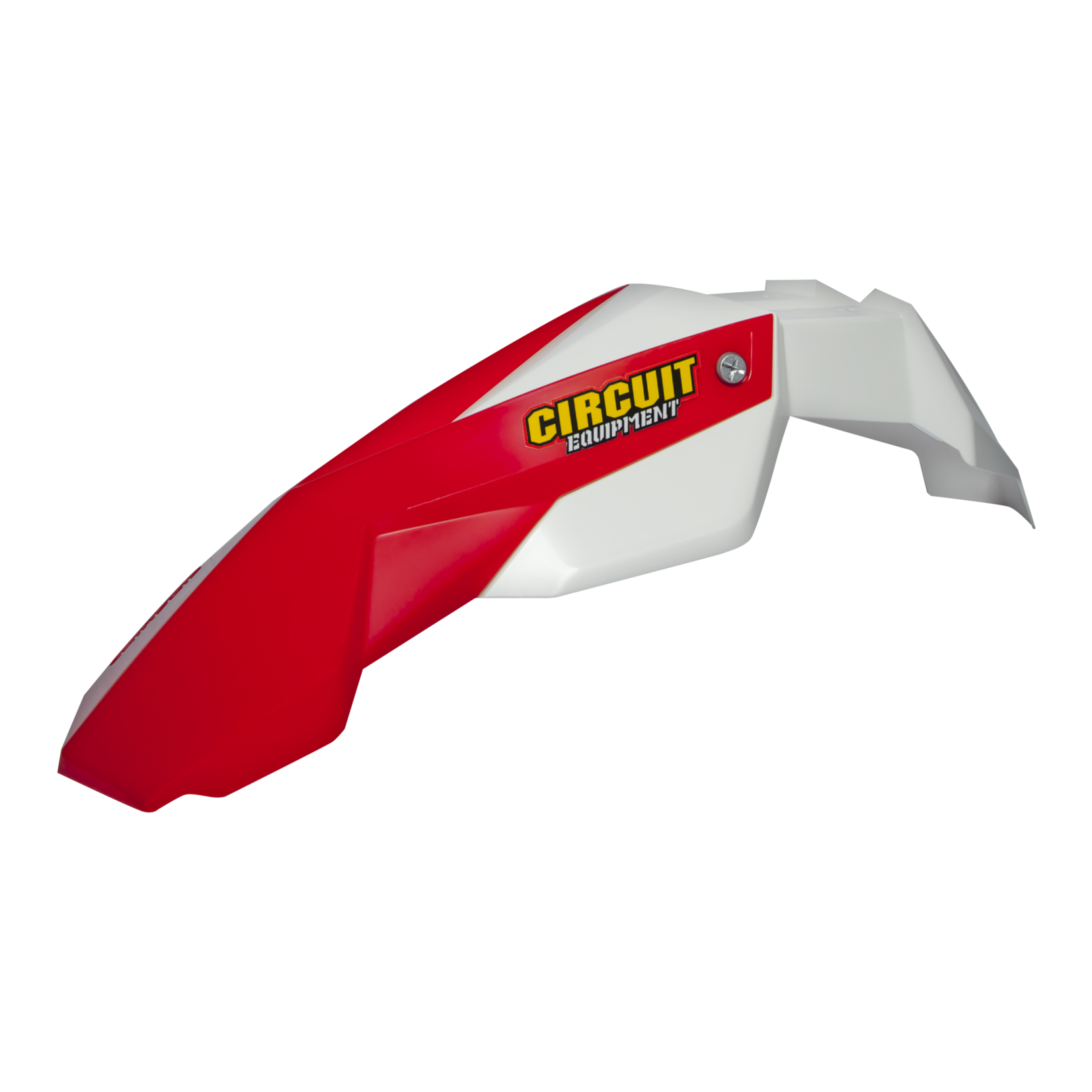 Circuit Front Fender STEALTH White/Red
