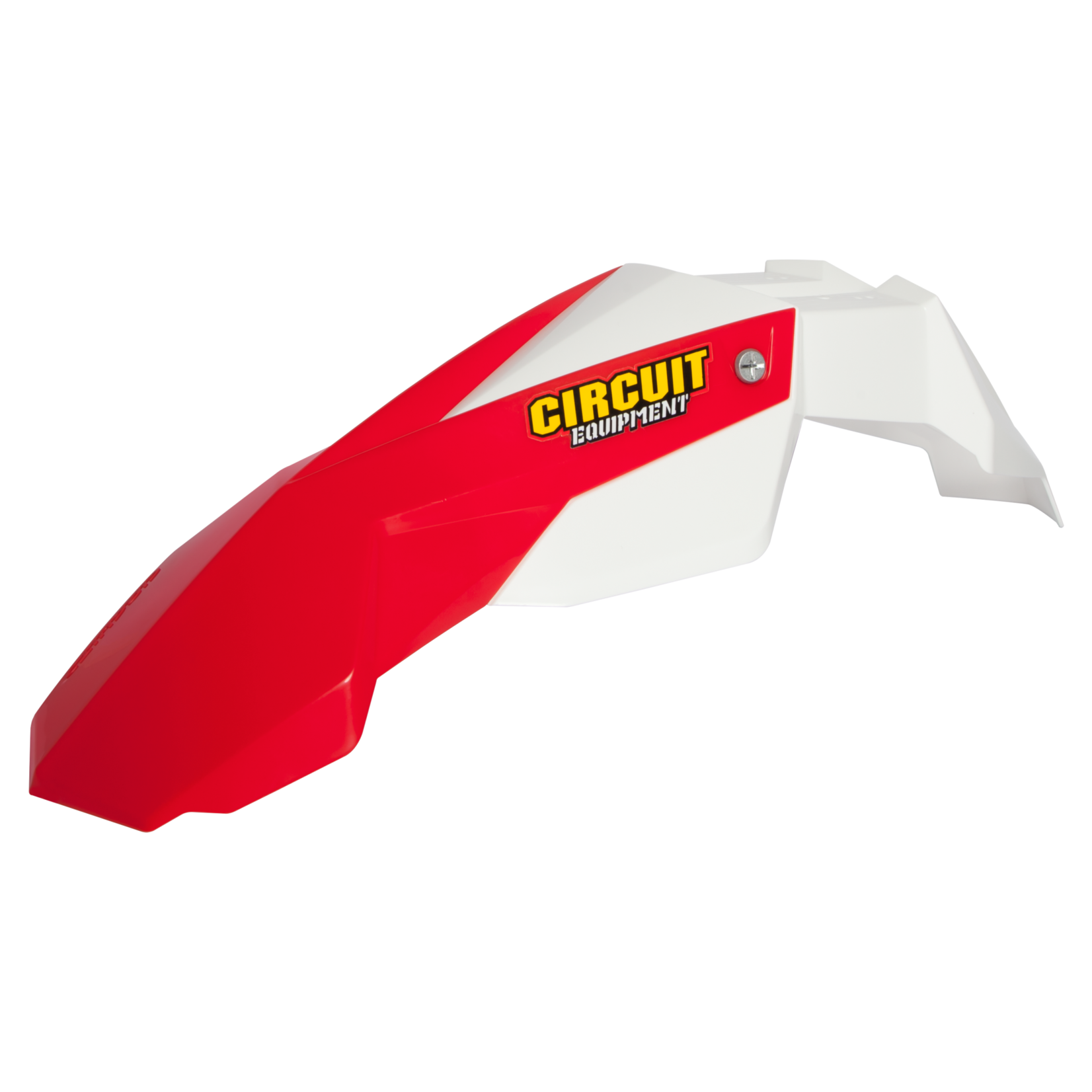 Circuit Front Fender STEALTH White/Red H.