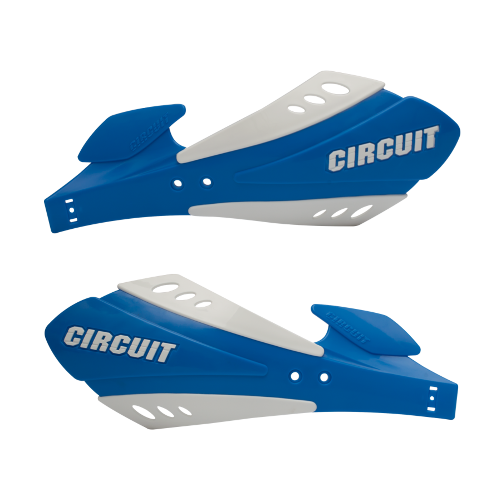 Circuit Handguards SX Bicomponent Blue/White TM