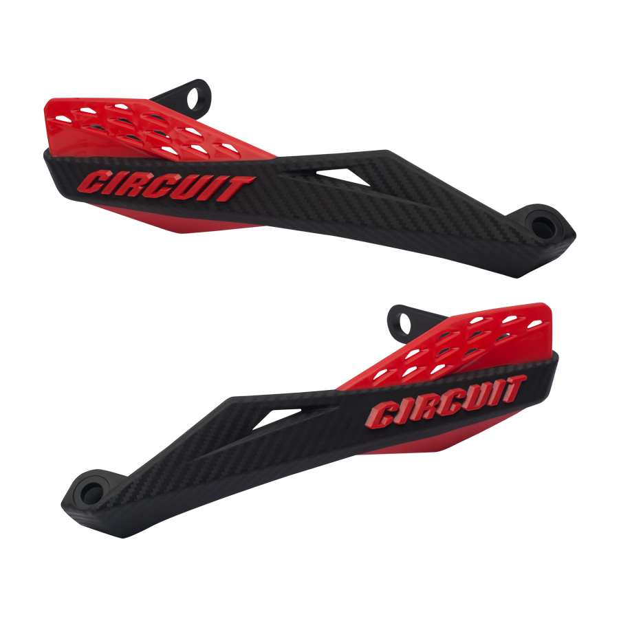 Circuit Circuit Handguards FENIX Nylon Black/Red (mounting kit not