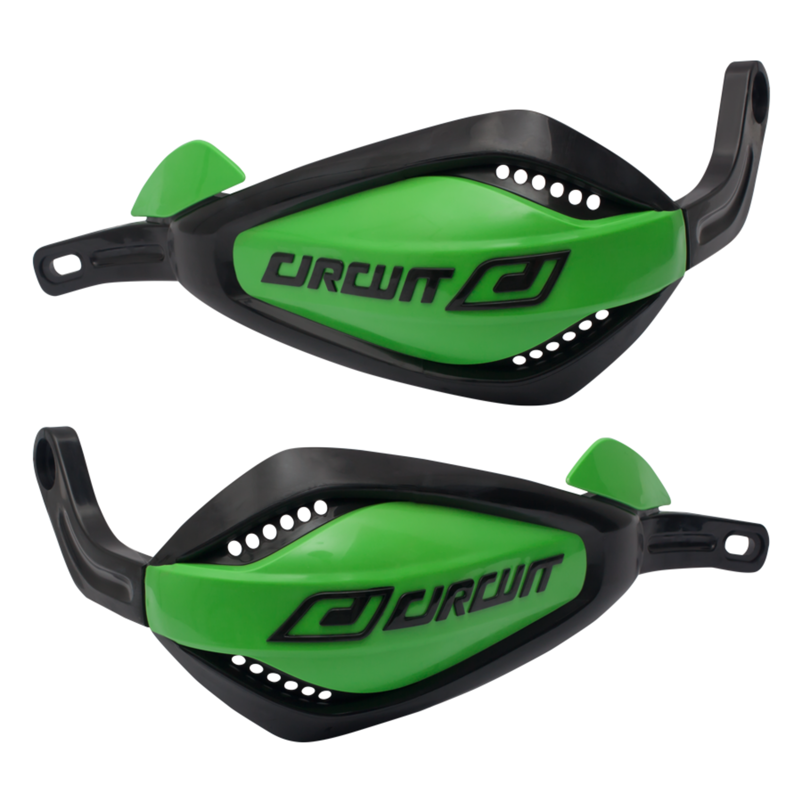 Circuit Handguards P4 Black/Green (mounting kit not included)