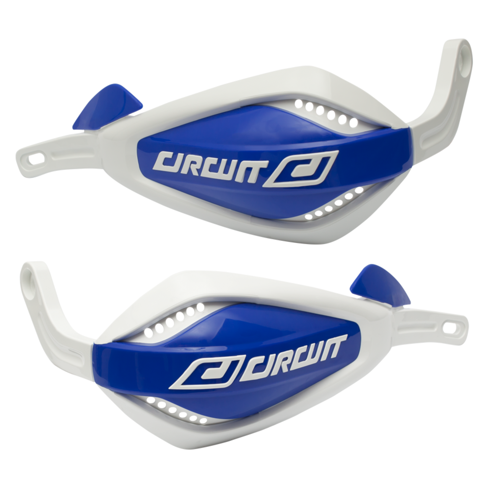 Circuit Handguards P4 White/Blue (mounting kit not included) - Circuit  Equipment Benelux