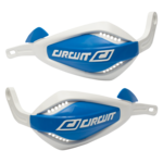 Circuit Handguards P4 White/Blue TM (mounting kit not included)