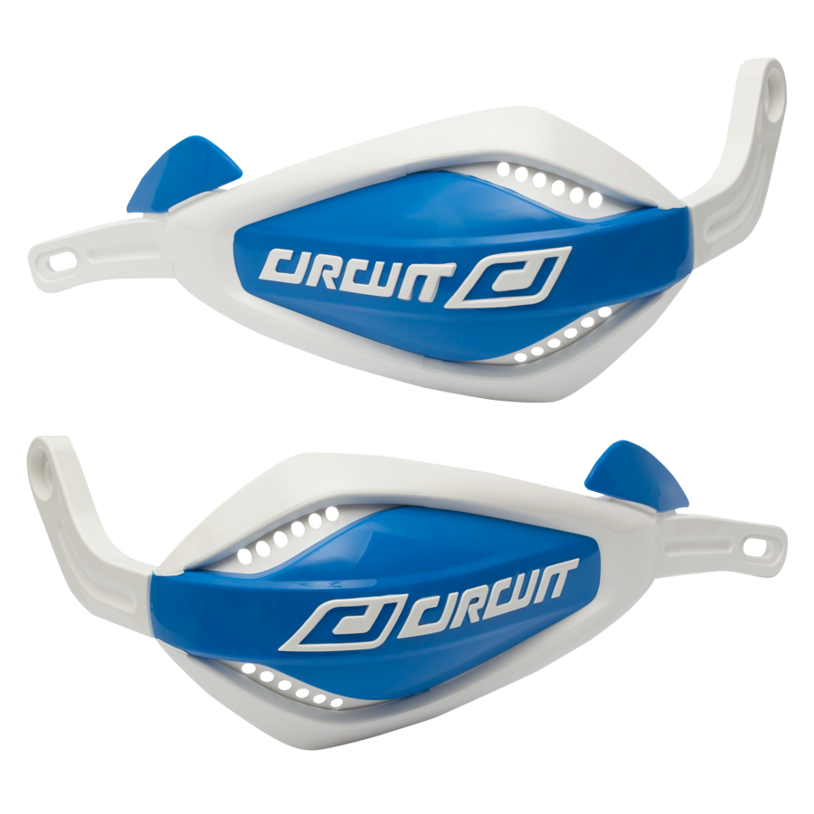 Circuit Handguards P4 White/Blue TM (mounting kit not included)