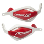 Circuit Handguards P4 White/Red (mounting kit not included)