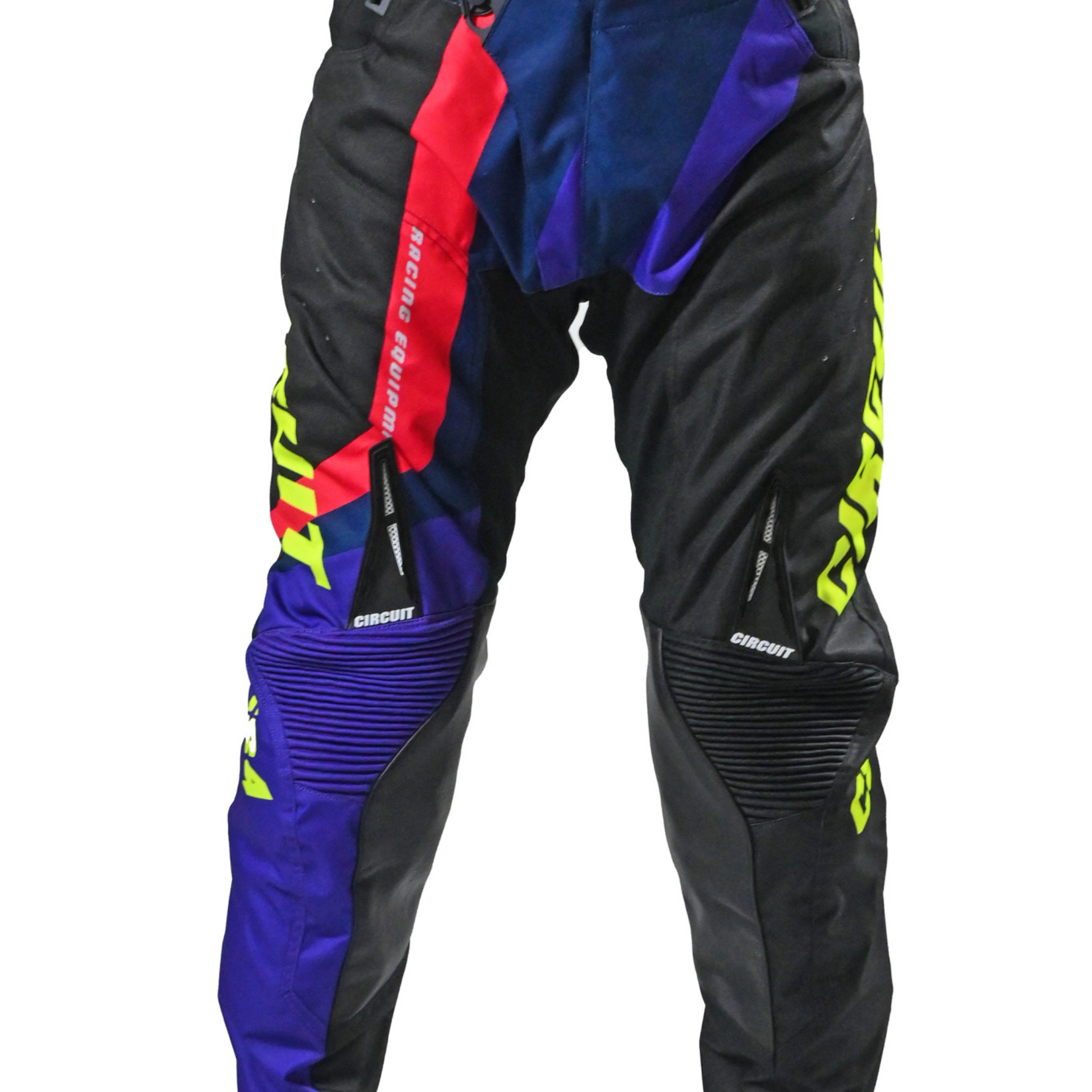 Circuit Cross / Enduro Pantalon Reflex 22 Noir-Jaune-Fluo