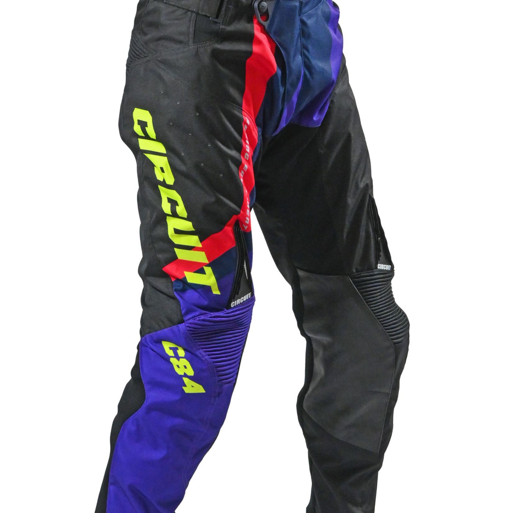 Circuit Cross / Enduro Pantalon Reflex 22 black-yellow-fluo