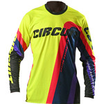 Circuit Cross / Enduro Jersey Reflex 22 Noir-Jaune-Fluo