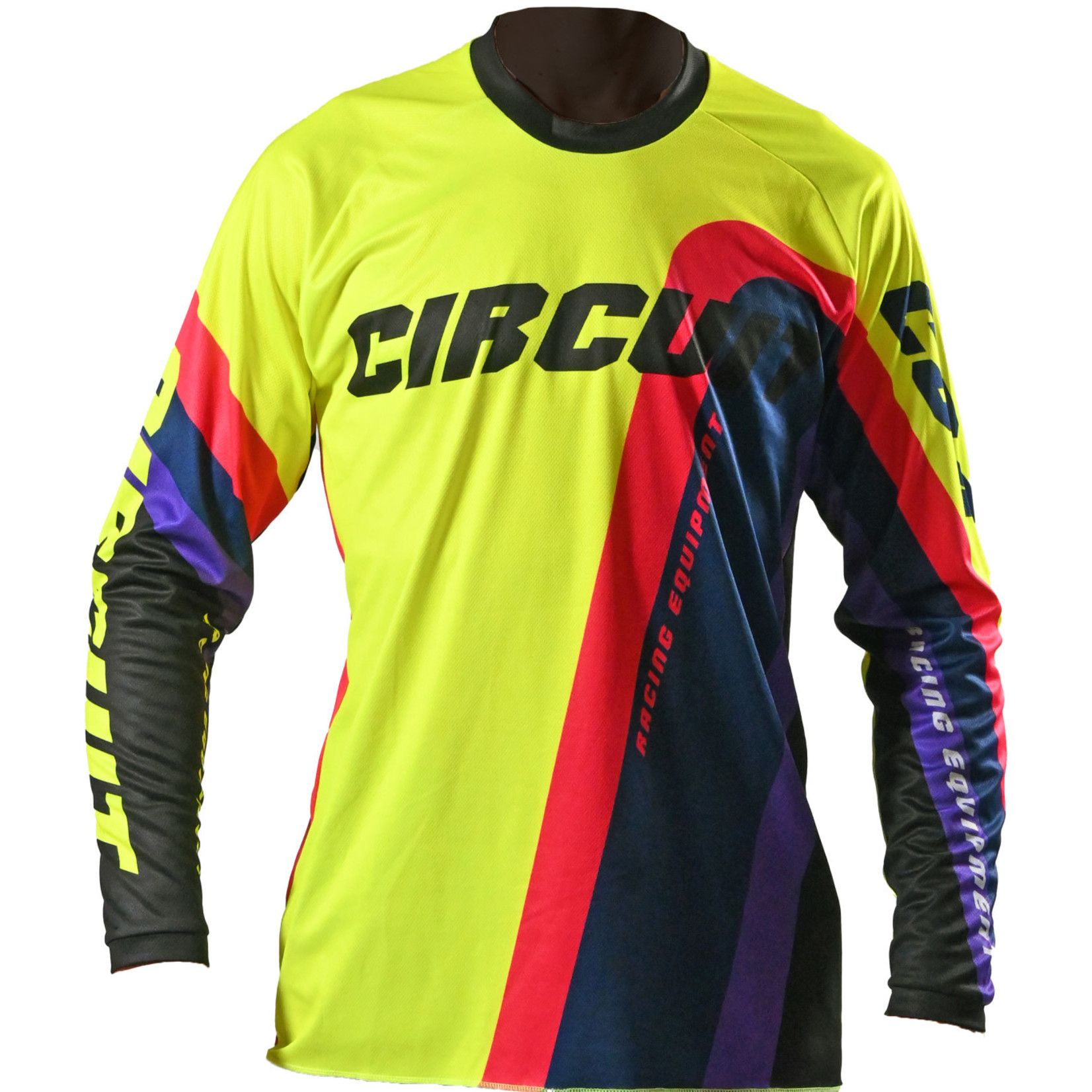 Circuit Cross / Enduro Jersey Reflex 22 Black-Yellow-Fluo