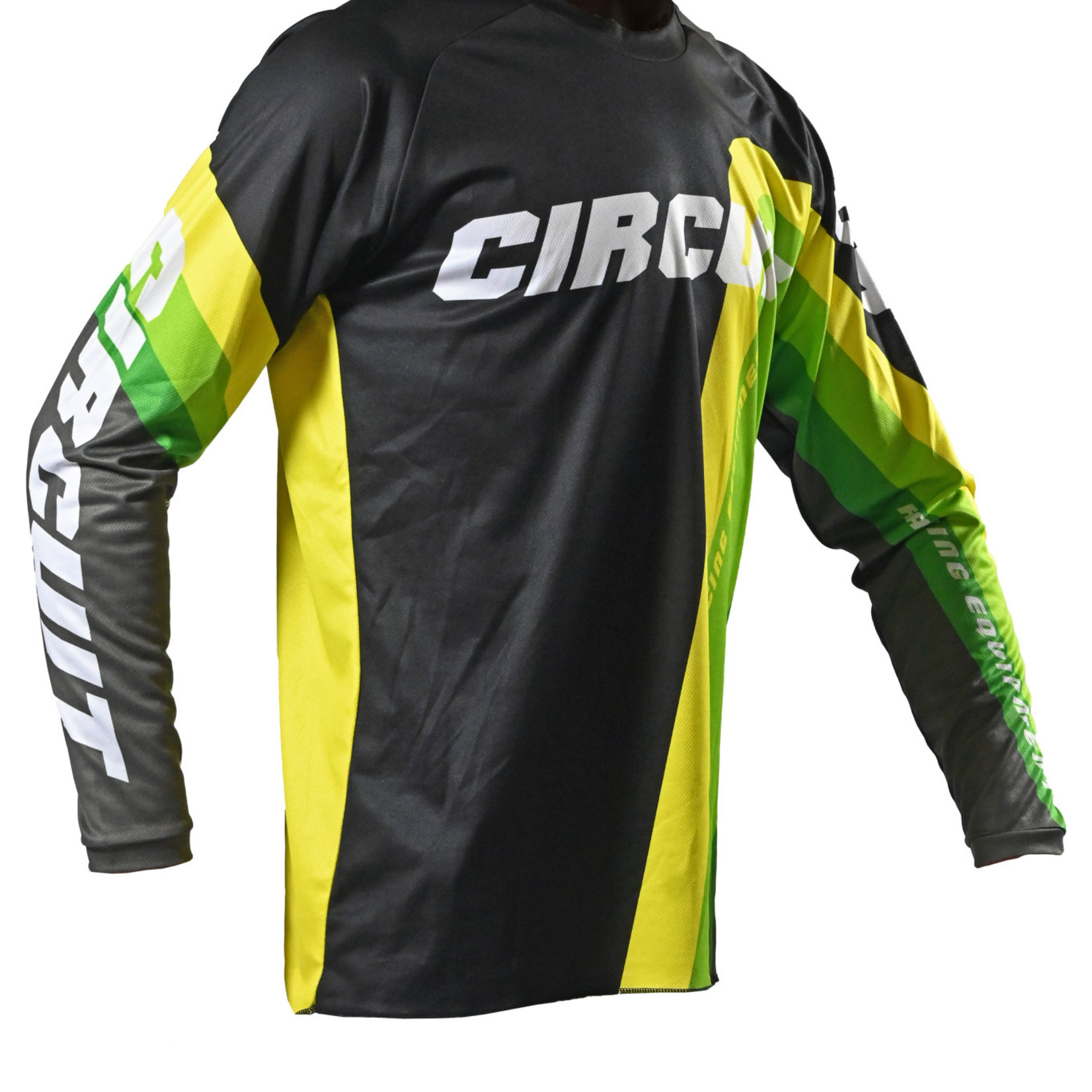 Circuit Cross / Enduro Jersey Reflex 22 Noir-Jaune-Vert