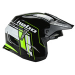 Hebo Hebo helm Zone 4 Contact zwart - fluo groen