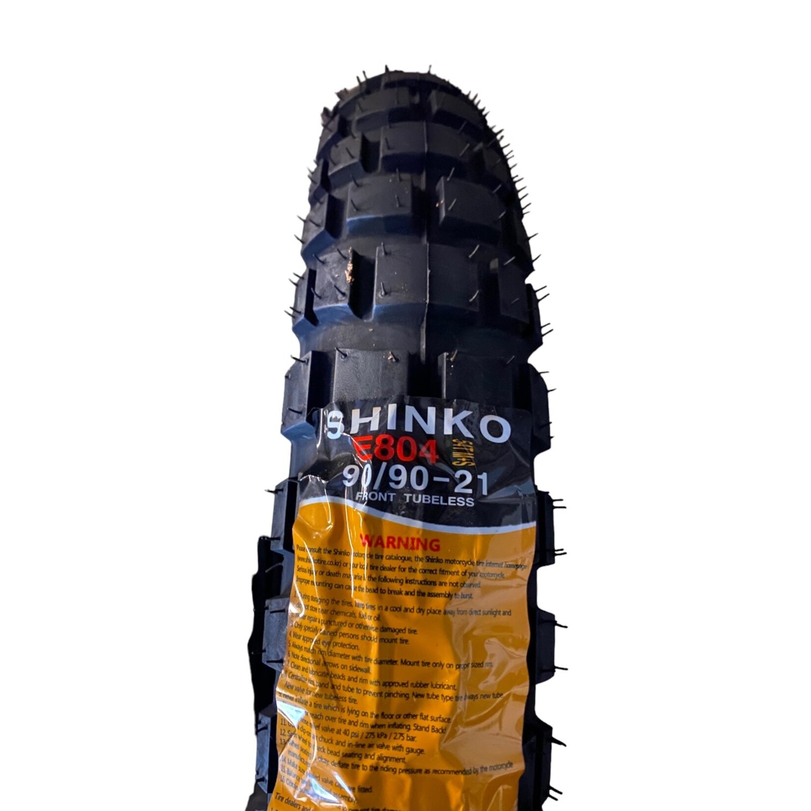 Shinko 804 Dual Sport Tire 90/90-21 54T Front 87-4715