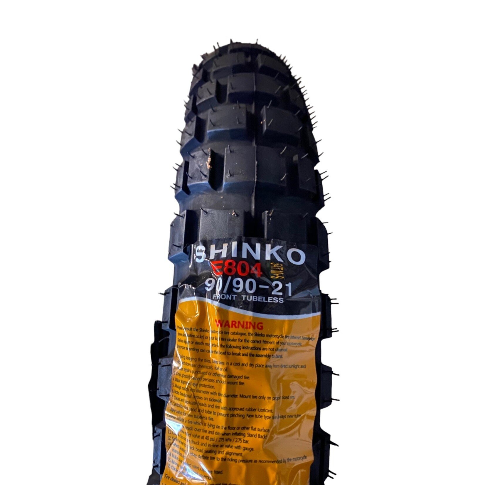 SHINKO E804 90/90-21 FRONT TYRE - Shinko