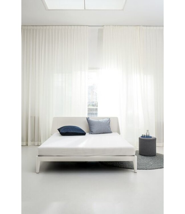 Auping Organic Jersey Hoeslaken white