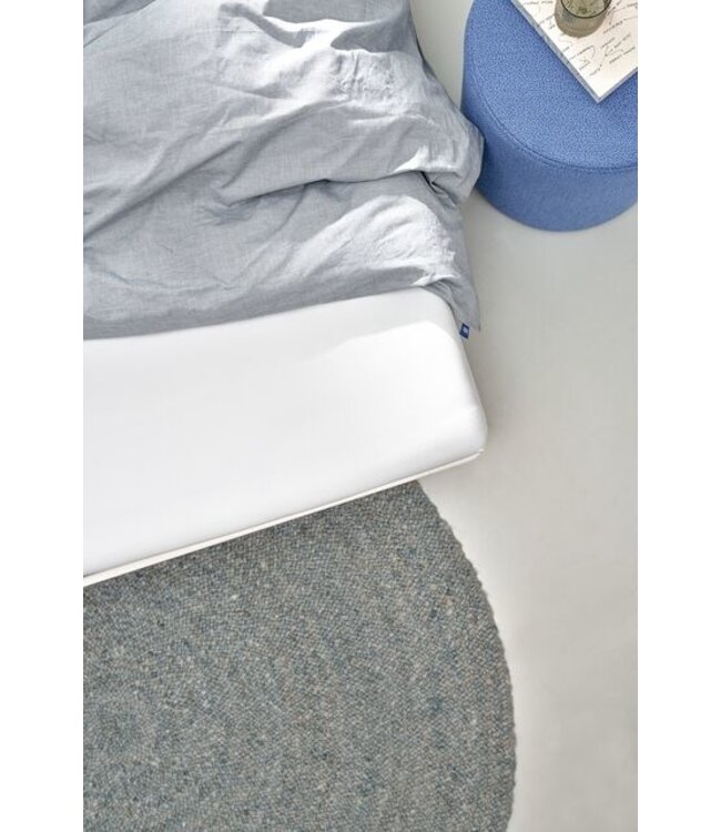 Auping Organic Jersey Hoeslaken white