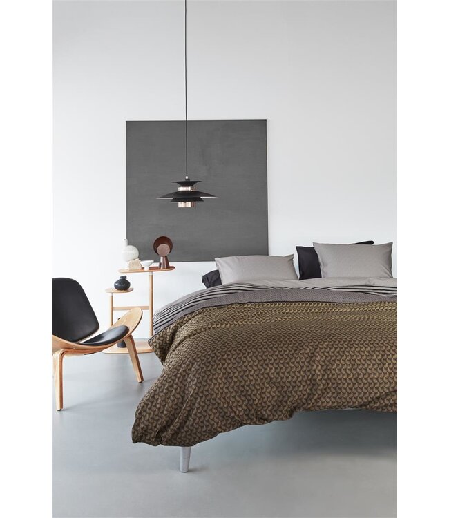 Beddinghouse Dutch Design Shitake dekbedovertrek Brown