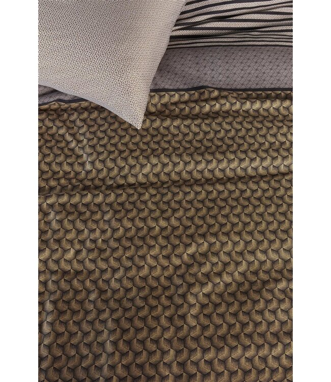 Beddinghouse Dutch Design Shitake dekbedovertrek Brown