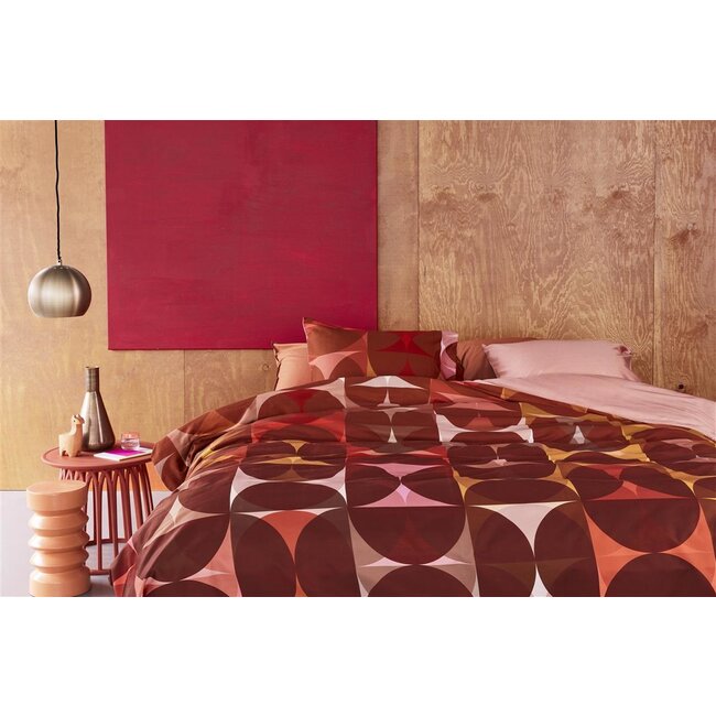Beddinghouse Dutch Design Redwood dekbedovertrek Red