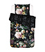 Essenza Fleur Festive Blooming black Dekbedovertrek