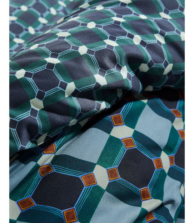 Essenza Teade Nightblue Dekbedovertrek