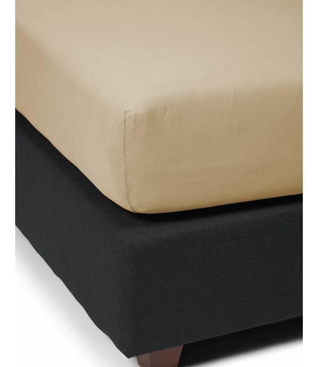 Essenza The Perfect Organic Jersey Hoeslaken Fern yellow