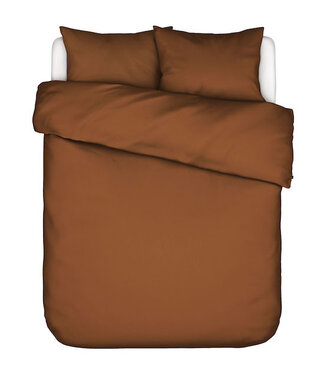 Essenza Essenza Minte Leather Brown Dekbedovertrek