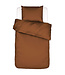 Essenza Minte Leather Brown Dekbedovertrek