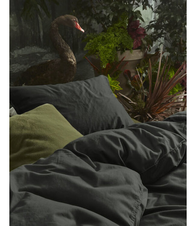 Essenza Minte Anthracite Kussensloop