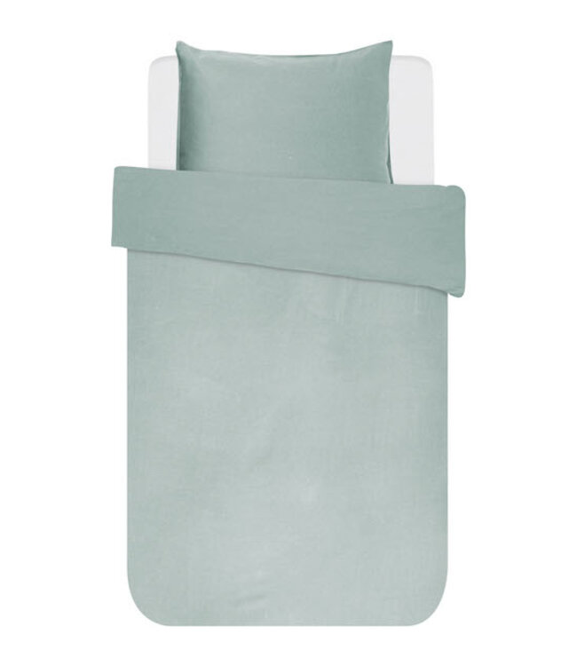 Essenza Minte Dusty green Dekbedovertrek