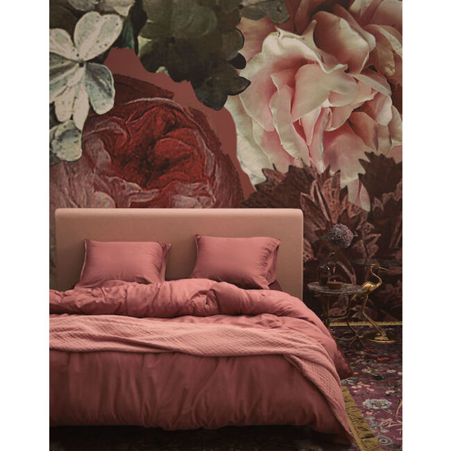 Essenza Minte Dusty rose Dekbedovertrek