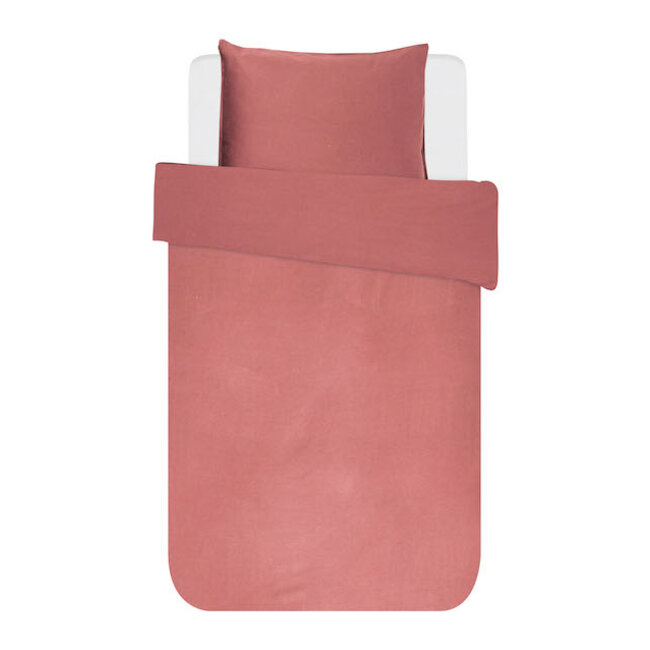 Essenza Minte Dusty rose Dekbedovertrek