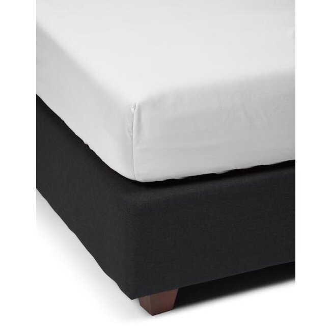 Essenza Satin Topper hoeslaken White