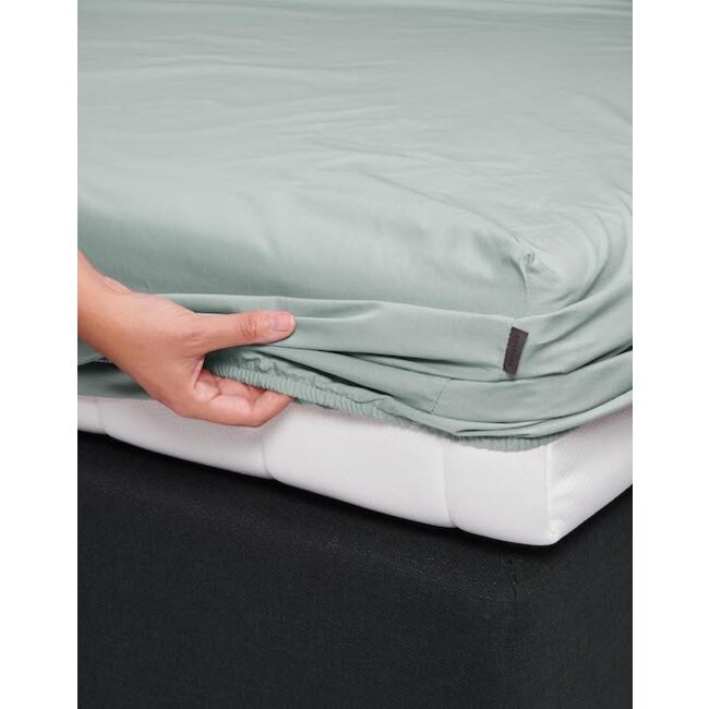 Essenza Minte Dusty green Hoeslaken Satijn