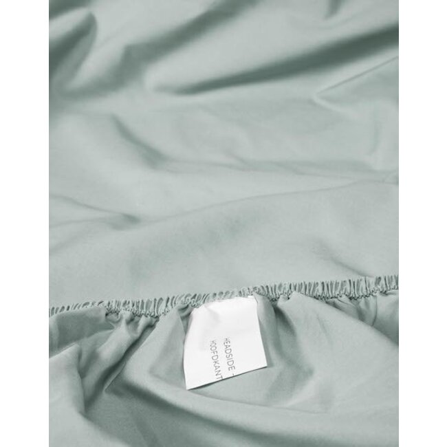Essenza Minte Dusty green Hoeslaken Satijn