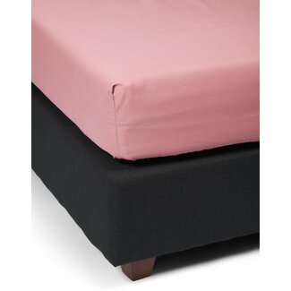 Essenza Minte Dusty rose Hoeslaken Satijn