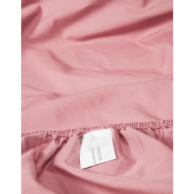 Essenza Minte Dusty rose Hoeslaken Satijn