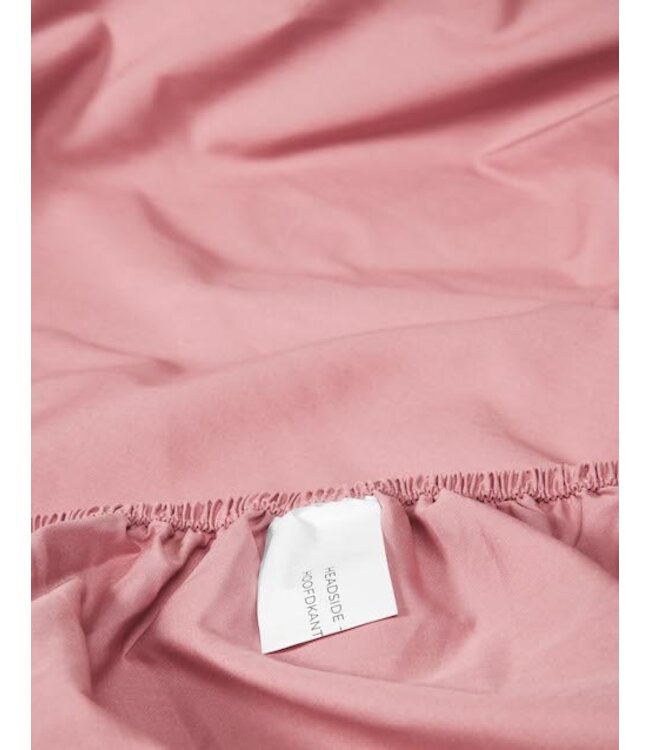 Essenza Minte Dusty rose Hoeslaken Satijn