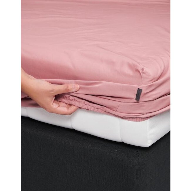 Essenza Minte Dusty rose Hoeslaken Satijn