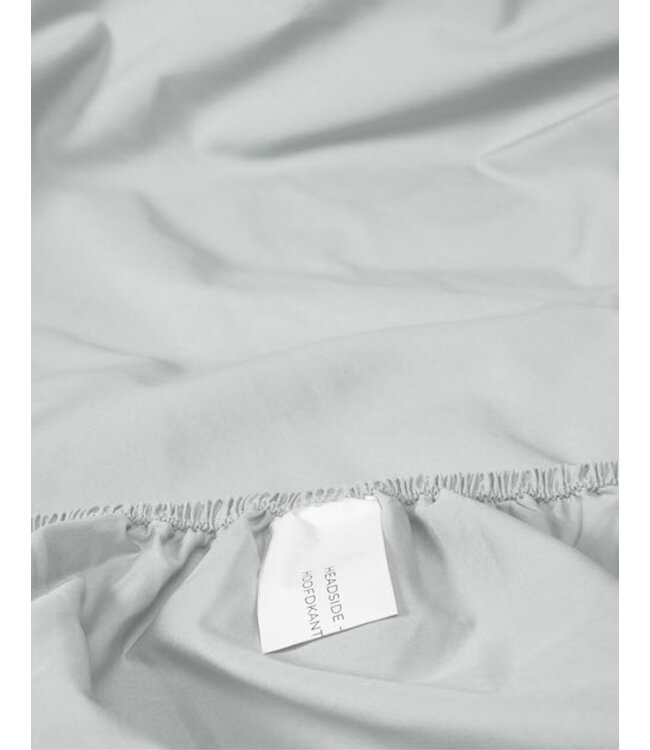 Essenza Minte Grey Hoeslaken Satijn