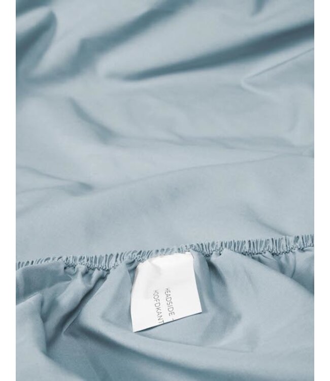 Essenza Minte Iceblue Hoeslaken Satijn