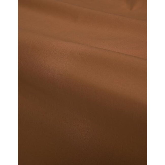 Essenza Minte Leather brown Hoeslaken Satijn