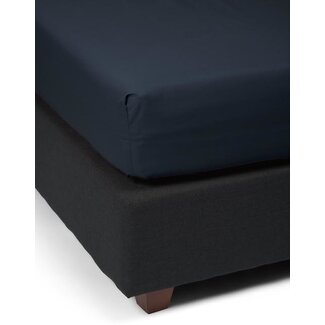 Essenza Minte Nightblue Hoeslaken Satijn