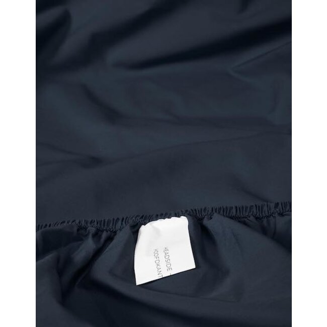 Essenza Minte Nightblue Hoeslaken Satijn